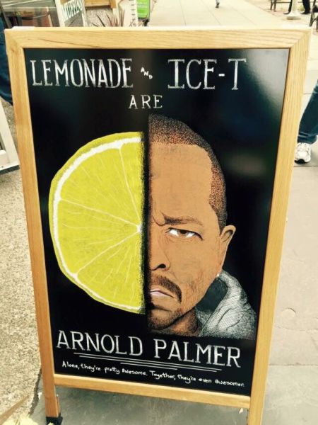 poster - Lemonade IceT Are Arnold Palmer Alone, they're pretty twesome. Together, they're even awesomer.