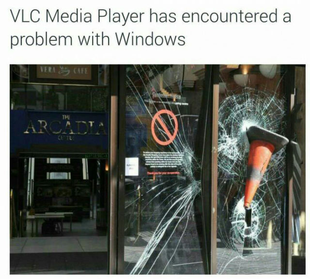 vlc media player has encountered a problem - Vlc Media Player has encountered a problem with Windows Vera La Cafe Arcast