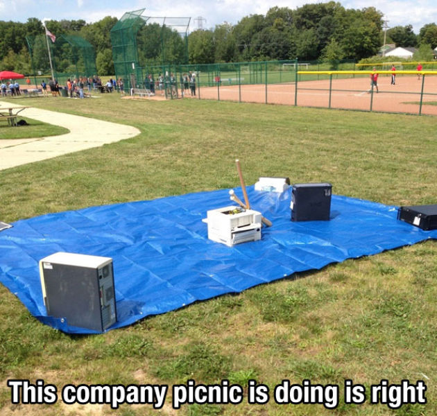 company picnic meme - This company picnic is doing is right