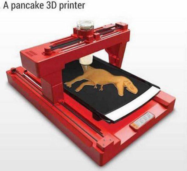 A pancake 3D printer