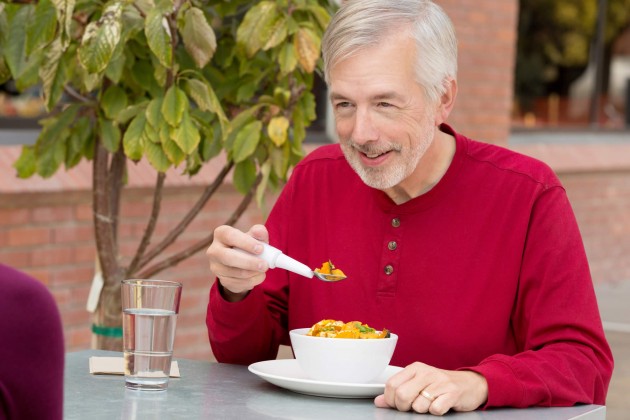One of the obvious symptoms of Parkinson’s disease is severe tremors. Liftware consists of eating utensils designed for use by individuals suffering from this particular symptom. It consists of a handle which is self-stabilizing, which will allow the sufferer to feed themselves as the disease progresses.
