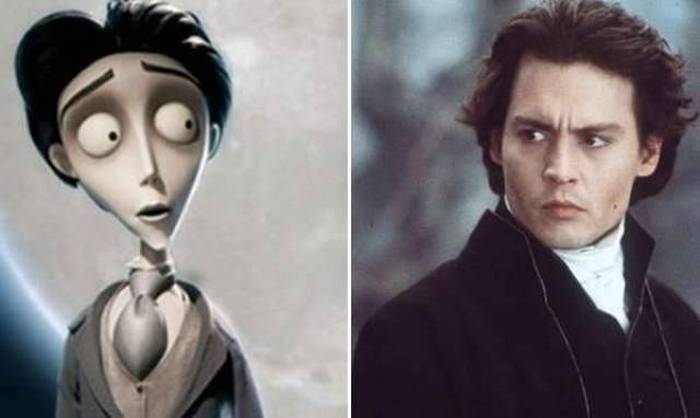 Johnny Depp – Victor Van Dort from Corpse Bride