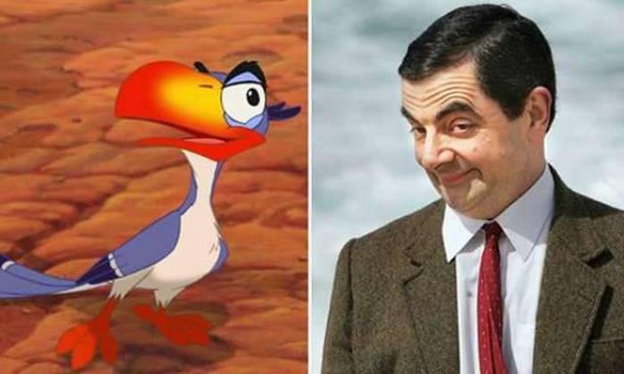 Rowan Atkinson – Zazu from The Lion King