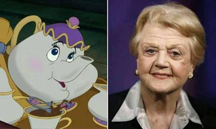 Angela Lansbury – Mrs. Potts from Beauty and the Beast