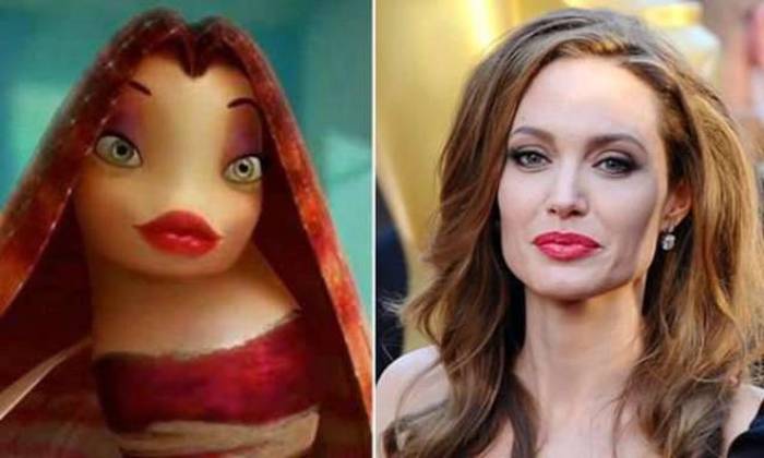 Angelina Jolie - Lola from Shark Tale.