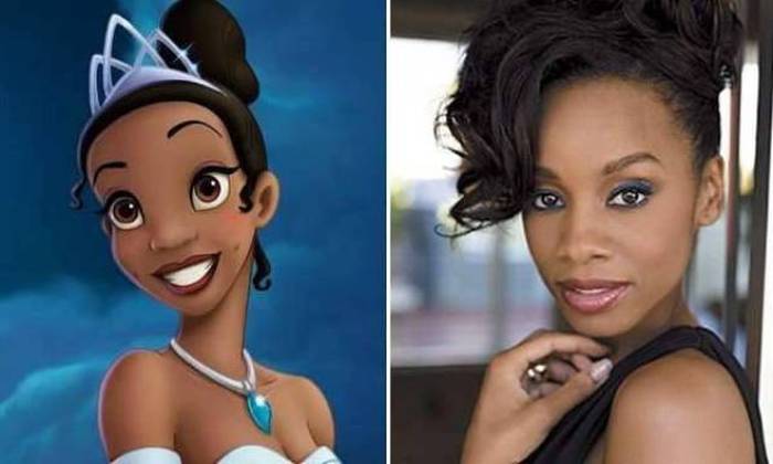 Anika Noni Rose – Princess Tiana from The Princess and the Frog