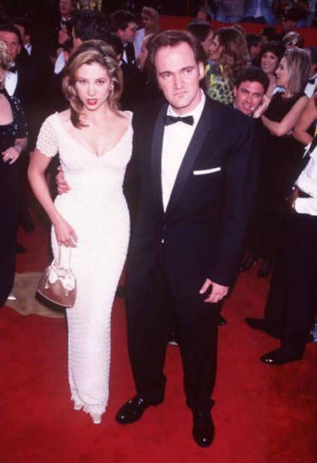 He attended the 1997 Oscars with Mira Sorvino, who stopped to talk to a journalist on the red carpet. Before she could say anything to him, Tarantino grabs her arm and yells out “No, no, no, no! This is the one that I said wrote that story on my dad.” After some more yelling, he turns to the journalist and uses his entire body to spit on his face, and then walks off. Turns out, he had the wrong guy.
