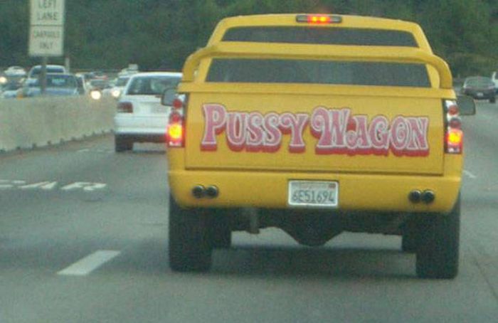 He kept the Pussy Wagon from “Kill Bill,” and drives it around Malibu.