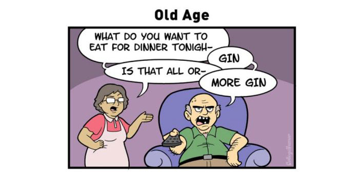 What drinking is like at different ages