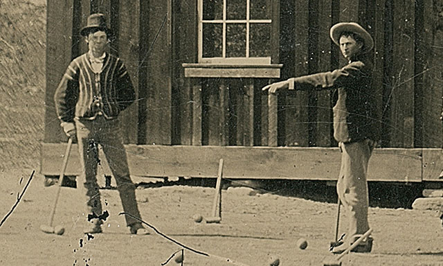 Kagin’s, the Western American experts, verified the find and it took them over a year of investigation, comparing and verifying. But the results were clear: this 4×5-inch tintype is authentic and really shows Billy the Kid and members from his gang, The Regulators, playing croquet in the summer of 1878. This makes this $2 junk shop photo suddenly one of the most expensive photograph ever.