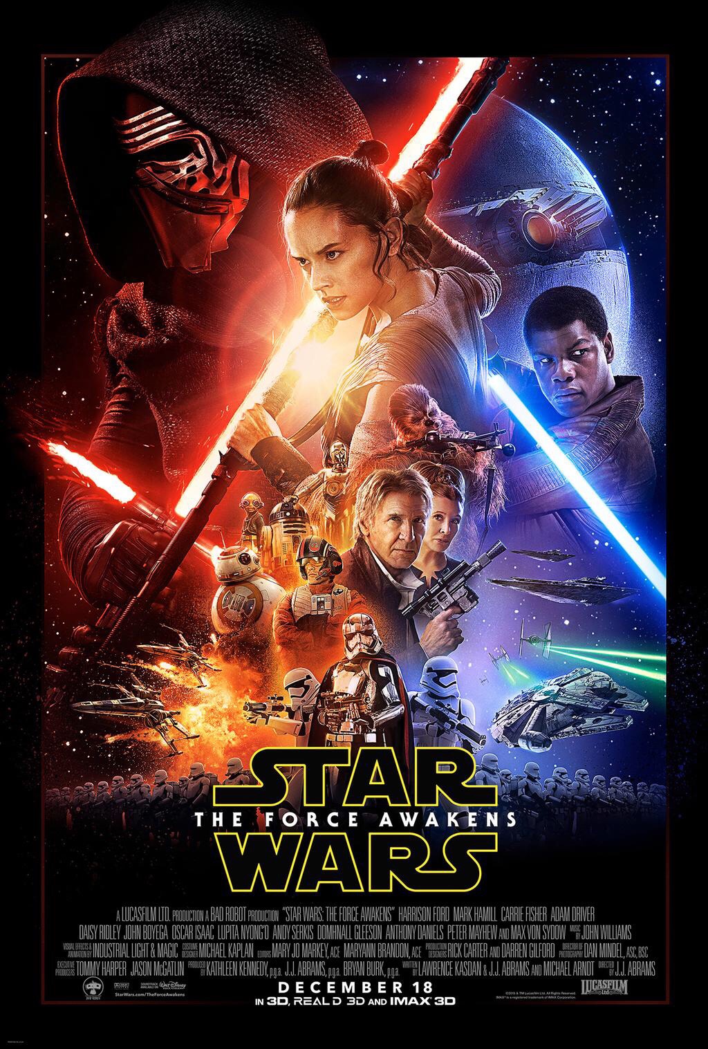 Star Wars: The Force Awakens’ Official Poster