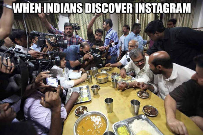 dish - When Indians Discover Instagram