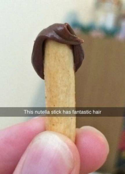 donald trump nutella - This nutella stick has fantastic hair