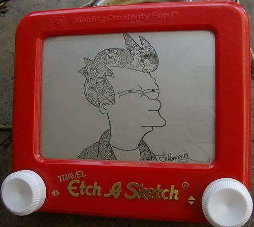 I'm Not Sure About This Etch A Sketch...