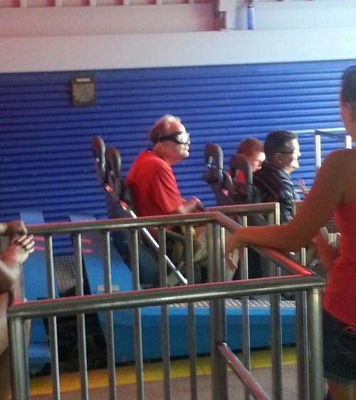 This Guy Doesn't Play Around with his Roller Coasters