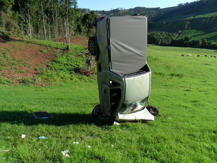 Strange Truck Crash