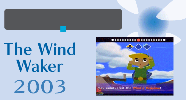 So heres the thing: Centuries pass before The Wind Waker, and that era is known as Era without a Hero because Link isnt around while Ganondorf comes back and assumes power. In The Wind Waker, the Gods flood Hyrule to try and put a stop to the madness. Finally, Link returns, and hes got a brand-new look.