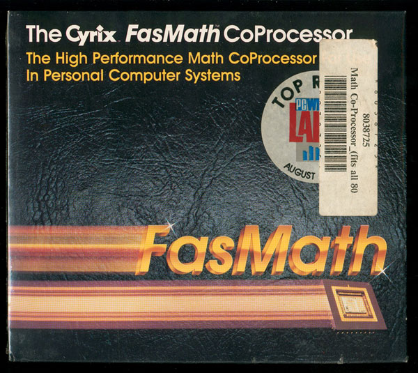 Math Co Processor.  I actually installed several of these back in the day.