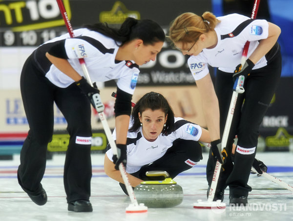 Its like the Olympic committee sat around and said, we need a sport to showcase more hot chicks.  Hey lets use this gay ice curling stuff yo... and hence it became a sport.