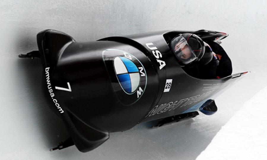 How come the USA bobsled team uses a German BMW sled?