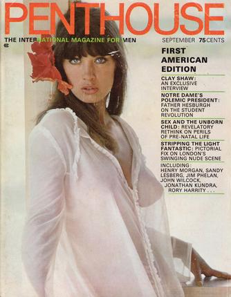 Penthouse published its first mag in the US, in September of 1969.