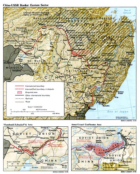 March 1969, China and the Soviets tried to start World War 3.  This border conflict lasted 7 months.