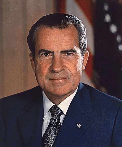 Richard Nixon was President of the US.  Richard Nixon's head is saved in a jar somewheres according to Furturama.