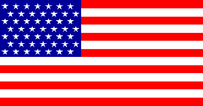 a US flag with only 49 stars flew briefly in 1959.