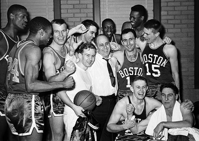 The Bostin Celtics won the NBA Championship.  9 straight titles for the Celtics.   They beat the Minnesota Lakers.