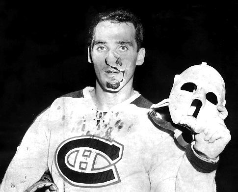 Nov 1st 1959, the first goalie in hockey to wear a mask.  His name Jacques Plante.