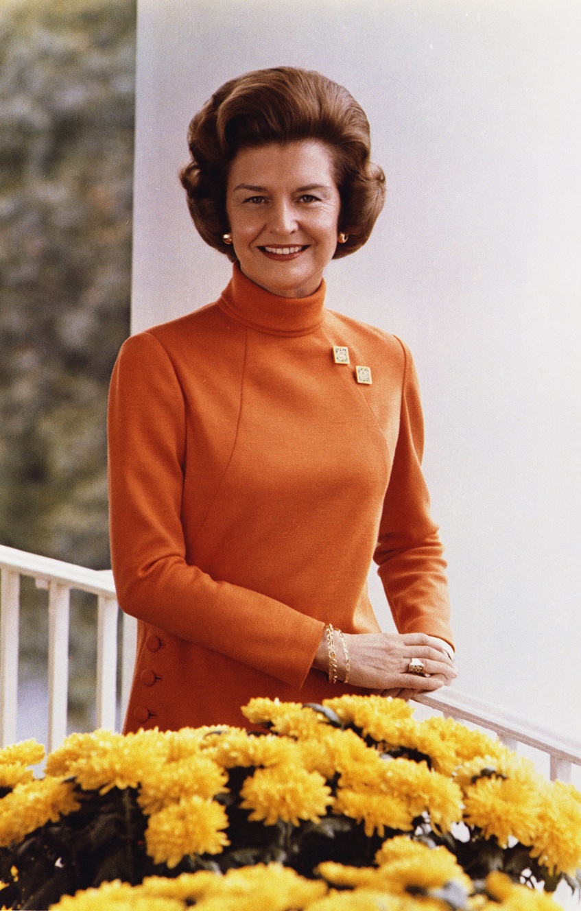 Betty Ford's Official White House photo