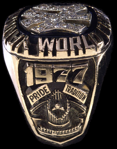 1977-NY-Yankees-World-Series-Ring Beat they Dodgers.