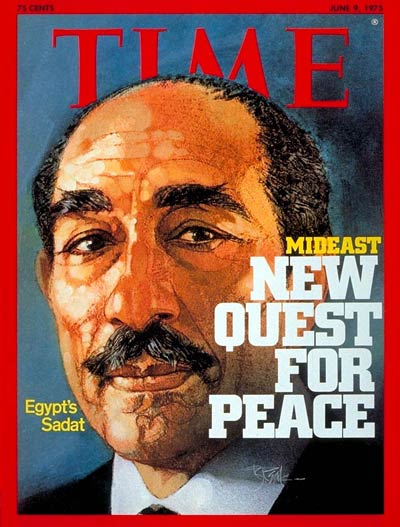 Anwar Sadat Times Man of the year.