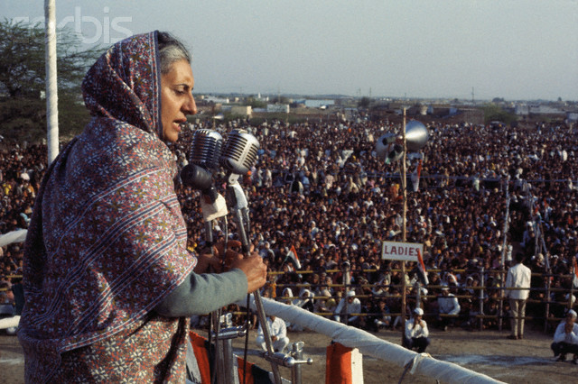 Mar 20th - Premier Indira Gandhi loses election in India.