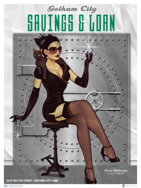 Women of DC Universe As 1940s Bombshell Pin-Ups