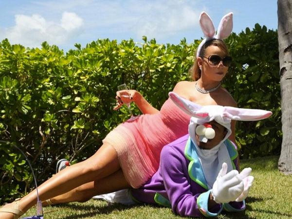 Mariah likes Easter.  I like her eggs.