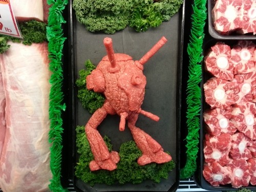 Butcher has mad meat skillz.