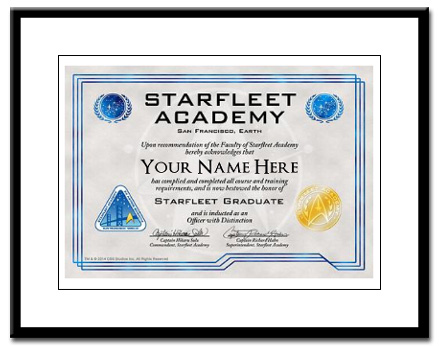 You can order one of these from the Star Trek website.