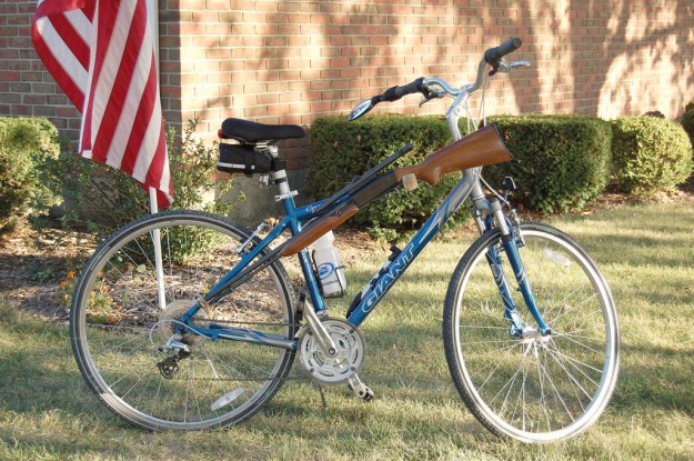 Bike Gun Rack