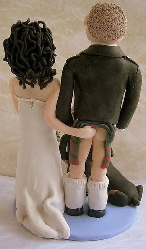 Humorous Wedding Photos