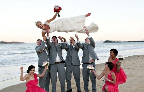 Humorous Wedding Photos