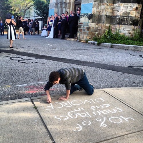Humorous Wedding Photos
