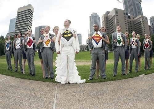 Humorous Wedding Photos