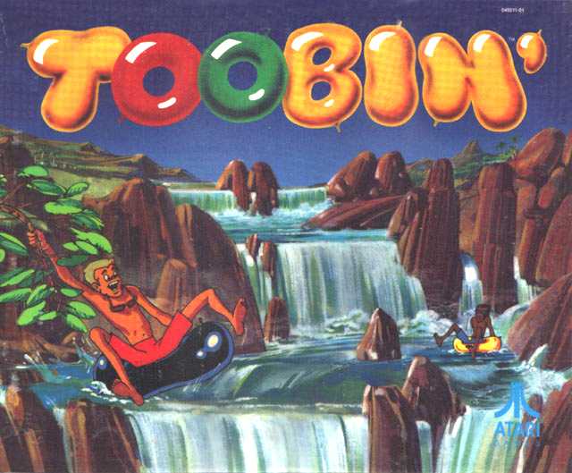This game gave you a tee shirt if you collected the word Toobin during a game.  It would give you a code, and you mailed in the code and your address to Atari.  They would send a tee shirt.