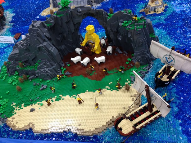 Homer Odyssey Legos