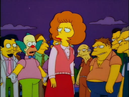 Maude Flanders.  Religious women tend to be rather wild in bed.