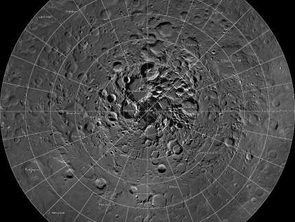 NASA Releases First Interactive Mosaic of Lunar North Pole