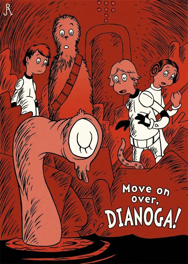 Dr Seuss Merges with Some Classic Movies