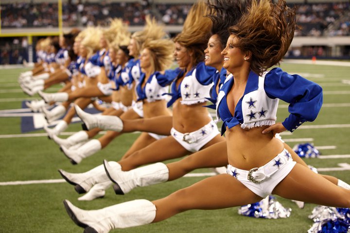 Cheerleaders, the only good thing about the Cowboys.