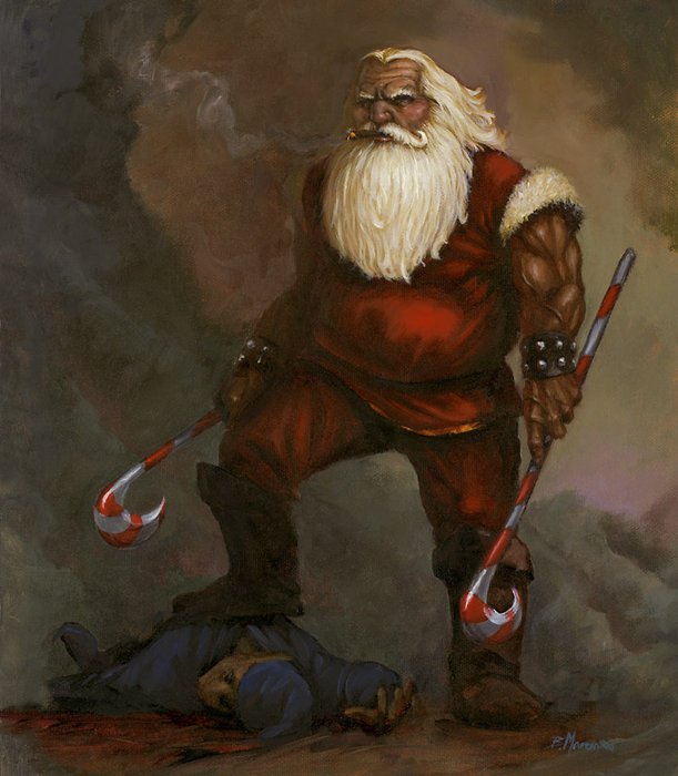 20 Of The Most Badass Santas Ever